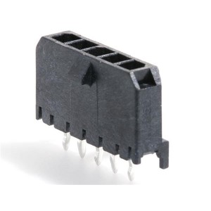 43650-0517, Проводные клеммы и зажимы MicroFit 3.0 SR V TH Peg 30Au 5Ckt