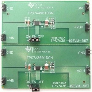 TPS7A30-49EVM-567, Средства разработки интегральных схем (ИС) управления питанием Eval Mod TPS7A3001 and TPS7A4901