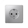 Изображение товара Розетка ArtGallery 16А с заземл. механизм алюм. SE GAL000343