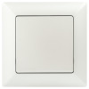 Выключатель Solo 4-101-06 одноклавишный 10А-250В, IP20, СУ, перламутр Б0053551