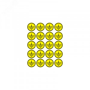 Наклейка знак электробезопасности 