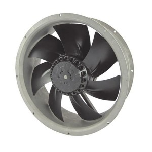OA2547AN-11-1WB1856, Вентиляторы переменного тока AC Fan for Harsh Environment, All Metal, 254x89mm, 7 Blade, 115VAC, 840-1000CFM, Ball Bearing, Wire Leads, IP56