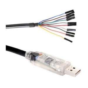 C232HD-EDHSP-0, Кабели USB / Кабели IEEE 1394 USB to UART CABLE MAX OUT of 5.0VDC