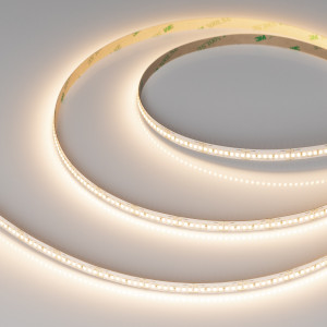 Лента MICROLED-M320-8mm 24V Warm3000 (8 W/m, IP20, 2216, 5m) 047865, Светодиодная лента MICROLED-M320, открытая IP20. Светодиоды 2216, 320 шт/м (1600 шт на 5м), белая плата, скотч 3M. Цвет ТЕПЛЫЙ 3000K, цветопередача CRI>90 , угол 120°. Питание 24 В, мощность 8 Вт/м (40 Вт на 5 м). Размеры 5000x8x1.2мм. Мин.отрезок 25 мм,