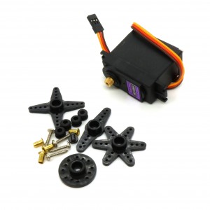 D08-Сервопривод MG996R, Цифровая рулевая машинка Tower Pro MG995r с металлическим редуктором.