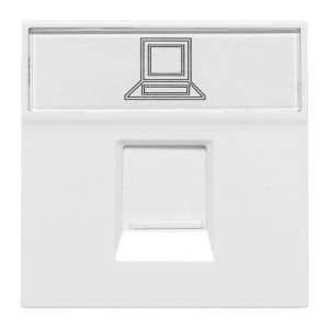 Розетка RJ45 кат. 5e, 2 модуля EKF