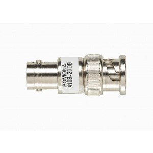 4108-20DB, Аттенюаторы - межкомпонентные соединения BNC M/F 20DB ATTEN