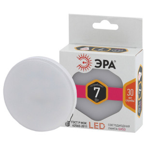 Лампочка светодиодная STD LED GX-7W-827-GX53 GX53 7Вт таблетка теплый белый свет Б0017231