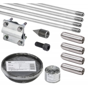 Комплект заземления 6/16 нержавеющая сталь ZKZ10-20-016-06