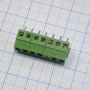 DG381-3.5-07P-14-00A(H), Винтовой клеммный блок. Серия DG381-3.5