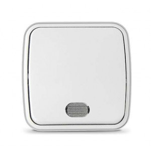 Выключатель 1-кл. ОП Электра 10А IP20 с подсветкой бел. 0019