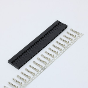 DS1071-1X30FCB, розетка на кабель 2,54мм 1ряд