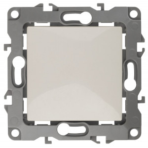 12-1103-02 Переключатель, 10АХ-250В, IP20, 2, слоновая кость (10/100/3200) Б0014640