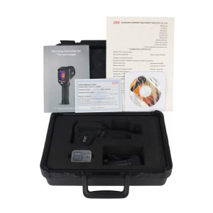 DT-874 Тепловизор, Диапазон температур объекта от -20°С до 400°С, ИК-разрешение 120х90, поле обзора (FOV) 50°x 37°, режим фокусировки отсутствует, дисплей 2.4