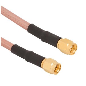 135101-07-18.00, Соединения РЧ-кабелей SMA St Plug to St Plug RG142 18in