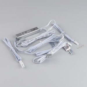 ИК-датчик SR-PRIME-IRD/H-S17х9-SL (12-24V, 48-96W, DOOR/HAND) 046149, Выключатель для светодиодной ленты 12-24 В. В комплекте 2 датчика. Питание/рабочее напряжение DC 12-24 В, максимальный ток 4 A на канал, 1 канал, максимальная мощность 48-96 Вт. Реагирует на открывание дверей или движение рукой