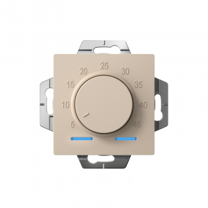 Термостат теплого пола электронный AtlasDesign 10А с датчиком механизм песочн. SE ATN001235