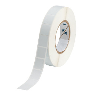 brd805914, THT-180-492-3 этикетки, материал В-492, белый матовый полиэстер, размер 22.86х25.4мм, 3 000 шт. в рул.