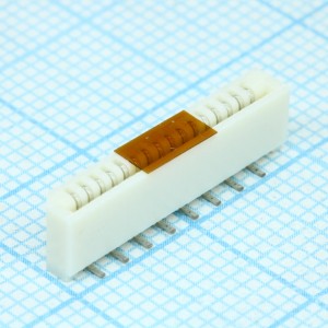 528081671, Разъем для плоского шлейфа на печатную плату 16 контактов 1мм