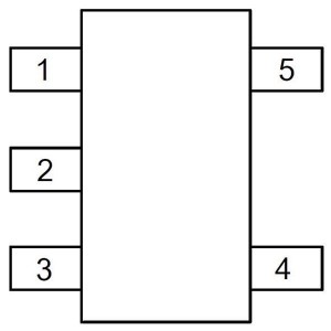 AZV321KSTR-G1, Операционные усилители  Single LV RtoR OpAmp 2.5V to 5.5V 1MHz