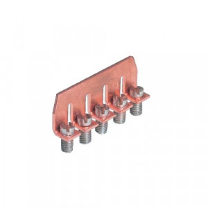 Соединительная перемычка 9703/5-5, Соединительная перемычка, 5 полюсов, неизолированная, винтовая, для клемм: 9700 A/5