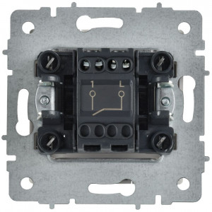 BRITE Выключатель 1-клавишный 10А ВС10-1-0-БрАБ арктический белый IEK BR-V10-0-10-K91