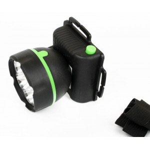 Фонарь налобный 909LED7 (7LED 1 режим; 3хR6 черн.) 11782