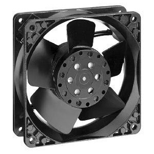 4550N, Вентиляторы переменного тока AC Tubeaxial Fan, 119x119x38mm, 230VAC, 85.3CFM, 16.5W, 44dBA, 2550RPM, Sleeve Bearing
