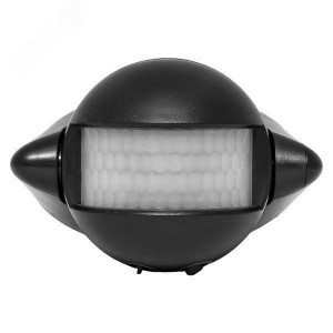 ИК датчик движения наст. 1200Вт 180гр. до 12м IP44 MS-39b черный PROxima dd-ms-39b