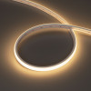 Лента герметичная MOONLIGHT-TOP-X320-11x7mm 24V Warm3000 (10 W/m, IP65, CSP, 5m, wire x2) 038317