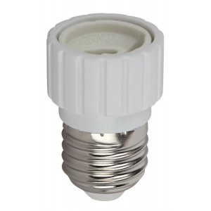 Переходник E27-GU10, белый (20/200/7200) Б0027980