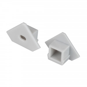 Заглушка для PDS45-T с отверстием (KT) 016177, Заглушка пластиковая с отверстиемдля профиля PDS45-T.