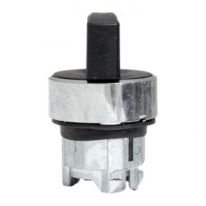 Исполнительный механизм переключателя ХB4 на 2 положения возвратный без фиксации, без подсветки с короткой ручкой IP65 EKF XB4BD2-65