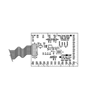 DC1011A-C, Средства разработки интегральных схем (ИС) преобразования данных LTC2494 16-bit, 8-ch Easy Drive ADC with