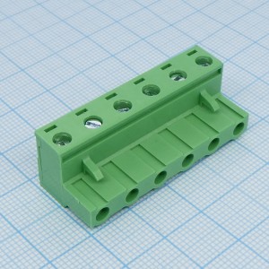 2EDGK-7.5-06P-14-00A(H), Разъемный клеммный блок, 6 контактов. Серия 2EDGK-7.5