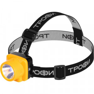 Фонарь аккумуляторный налобный TG1 1LED яркий аккум. 4В 0.5А.ч ЗУ 220В Б0053033