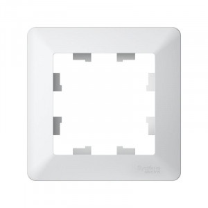 ATLASDESIGN AIR 1-постовая РАМКА, ЛОТОС/дымчатый белый ATN221301