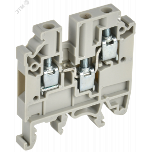Колодка клеммная CTS-MC 3 вывода 4мм2 серая YCT12-00-3-K03-004