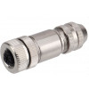 Розеточный разъем на кабель, M12, M12A04FBSFWSC608002
