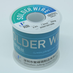 Припой 60/40 ORH1 2% флюса 1,0мм 500гр, Припой трубчатый ПОС-60 с галогеносодержащим высокоактивным флюсом ORH1, d 1мм, 500 г