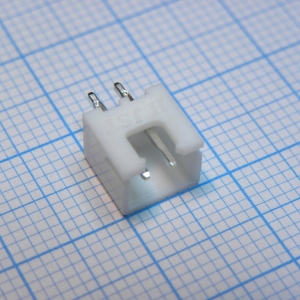 B2B-XH-A (LF)(SN), Серия XH. Корпус разъема - вилка на плату 2 контакта, шаг 2.5мм