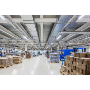 Светильник ДСП 1306 36Вт 4000К IP65 1200мм сер. пластик IEK LDSP0-1306-36-4500-K01