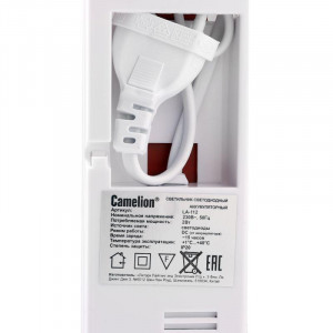 Светильник светодиодный LA-112 30LED 220В аккумуляторный Li-ion бел. 13149