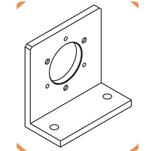 M9202, Кодеры Right angle mounting bracket