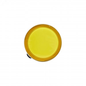 Индикатор сигнальный со встроенным диодом 9-24В, желтый, алюминий, зажим Plug-In M22L-F24YAP