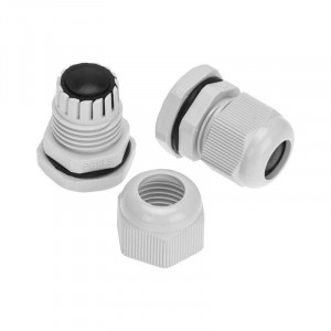 Ввод кабельный PG-13.5 (6-12мм) сер. комплект (уп.2шт) 07-8013-A2