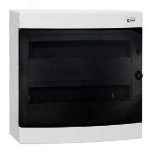 Щит распределительный навесной "Unix" прозрачная дверь 2х18 модулей IP40 EKF PROxima