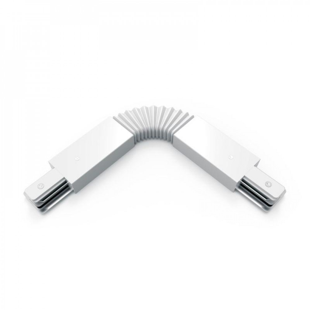 Изображение товара Коннектор для трековых шинопроводов гибкий однофазный TR118 Белый Gauss