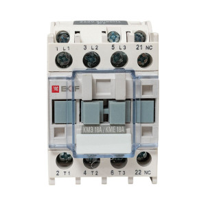 Контактор КМЭ 18А кат. 220В AC 1НЗ ctr-s-18-220-nc