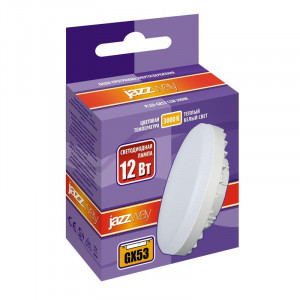 Лампа светодиодная PLED-GX53 12Вт таблетка матовая 3000К тепл. бел. GX53 980лм 230В 1029102